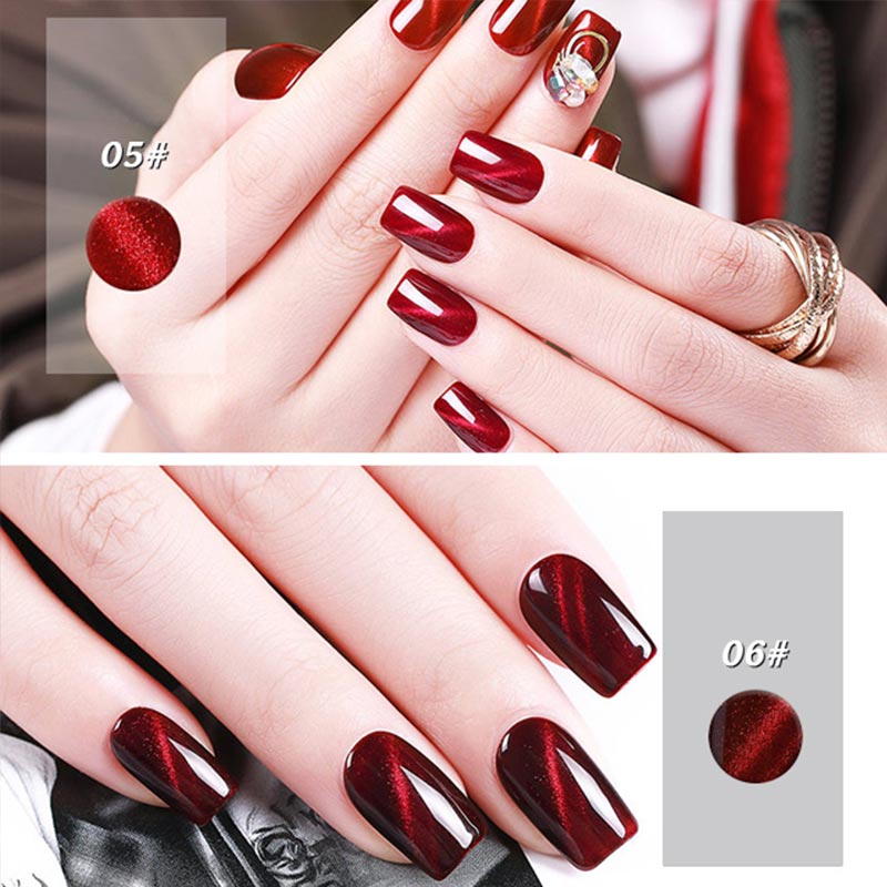 Burgundy Cat Eye