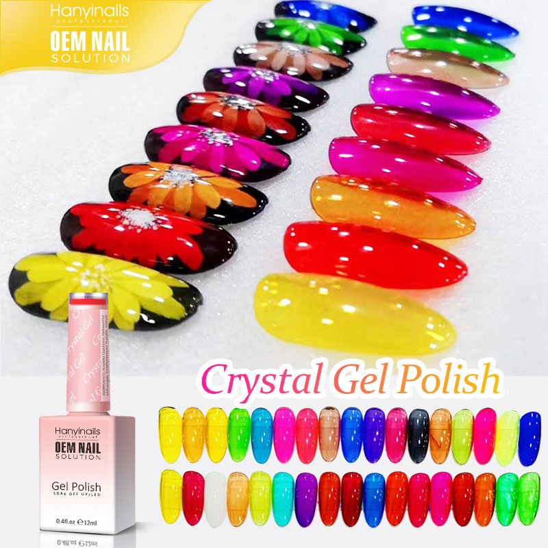 Crystal Gel Polish Colors