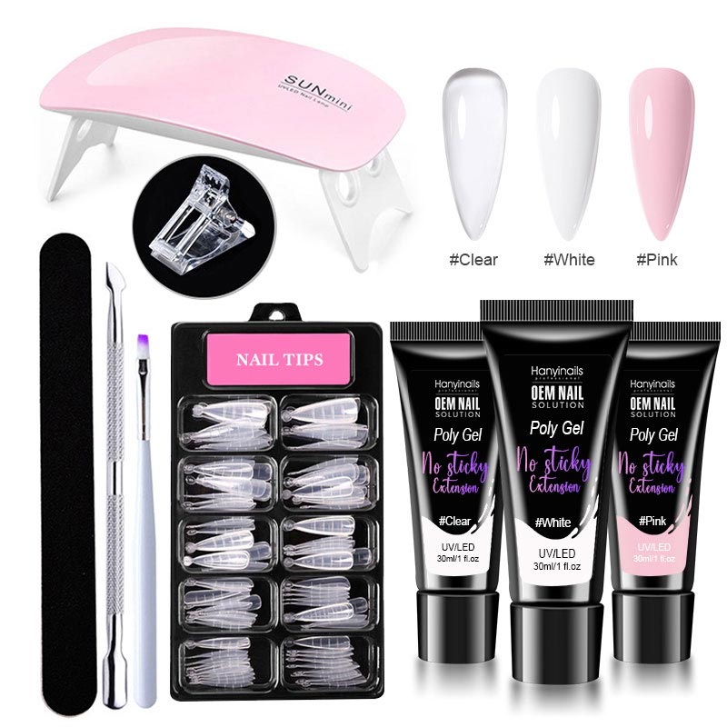 No Sticky Extension Poly Gel