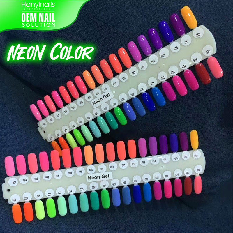 Neon Gel Polish Colors