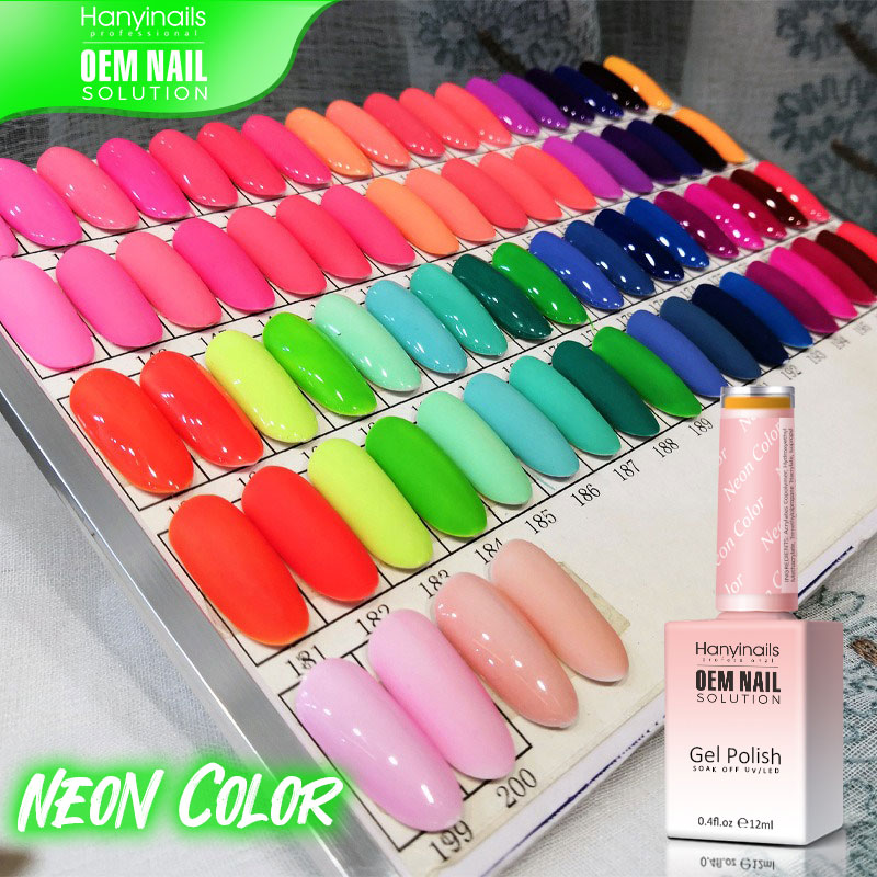 Neon Gel Polish Colors