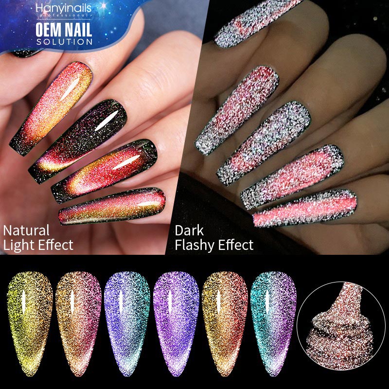 6 Colors 9D Magic Cat Eye