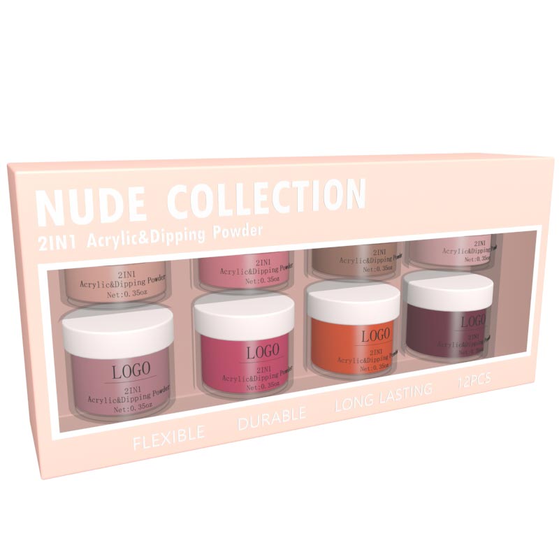 8 Bottles of Crystal Powder Set
