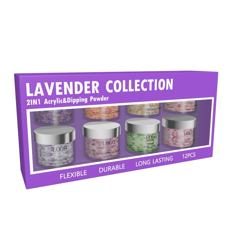 8 Bottles of Crystal Powder Set