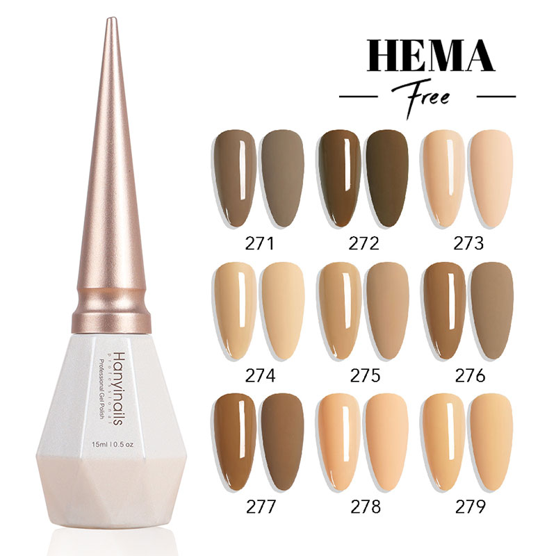 15ml Pointed Bottle HEMA Nail Polish Gel