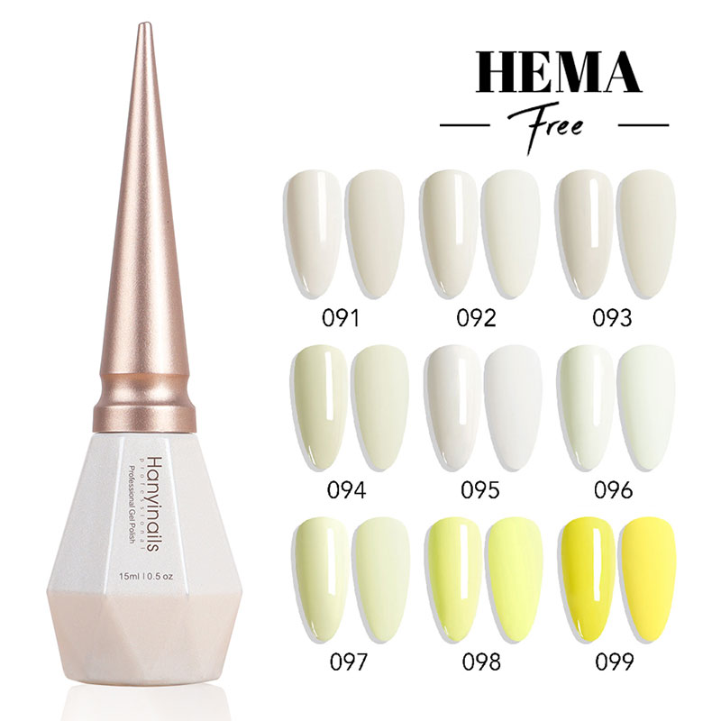 15ml Pointed Bottle HEMA Nail Polish Gel