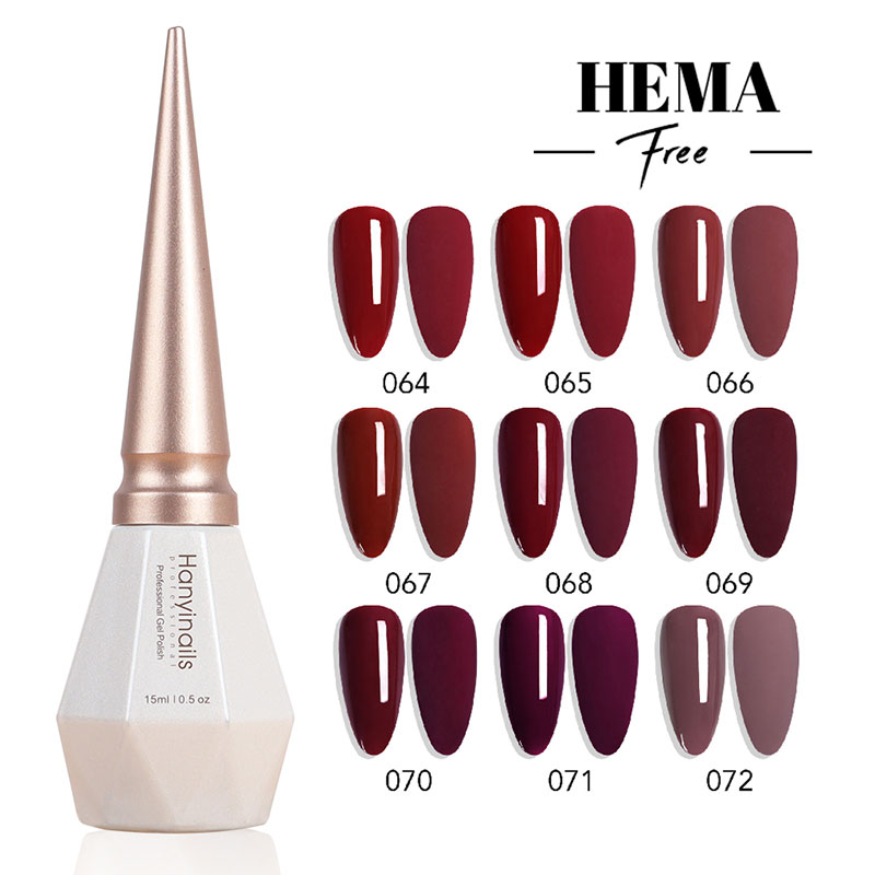 15ml Pointed Bottle HEMA Nail Polish Gel