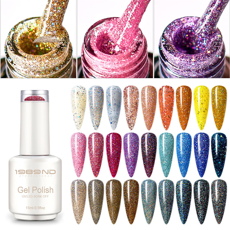 15ml White Cylindrical Bottle With Transparent Top Nail Polish