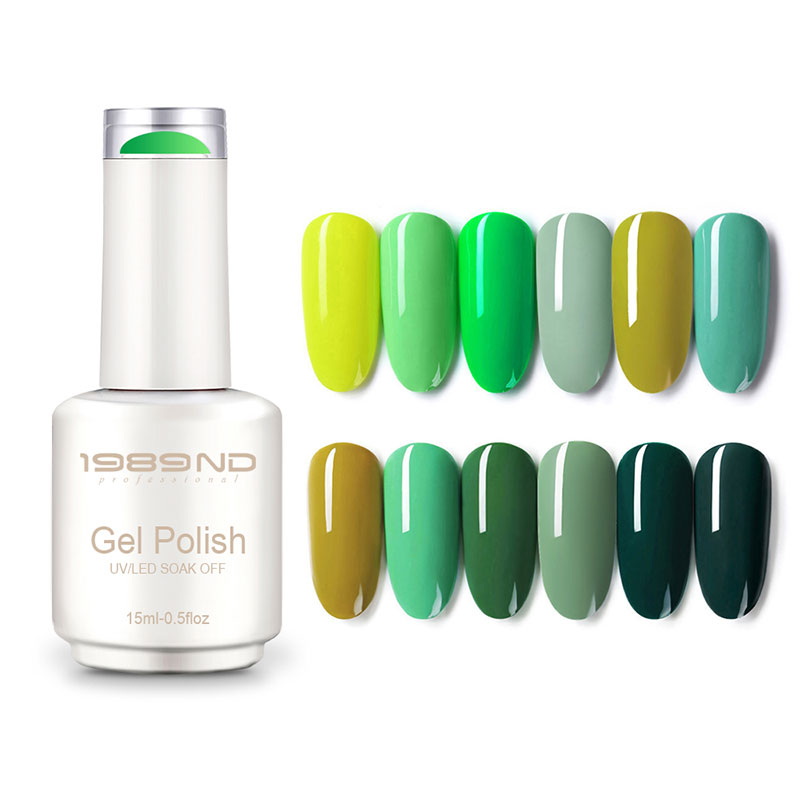 15ml White Cylindrical Bottle With Transparent Top Nail Polish