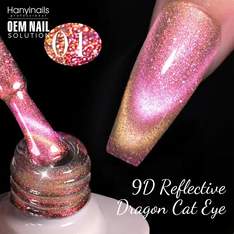 9D Reflective Dragon Cat Eye