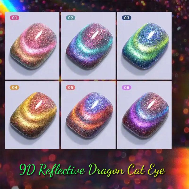 9D Reflective Dragon Cat Eye