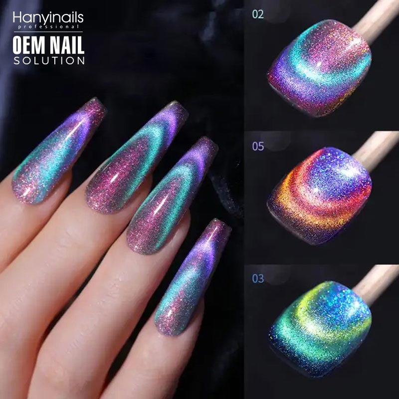 9D Reflective Dragon Cat Eye